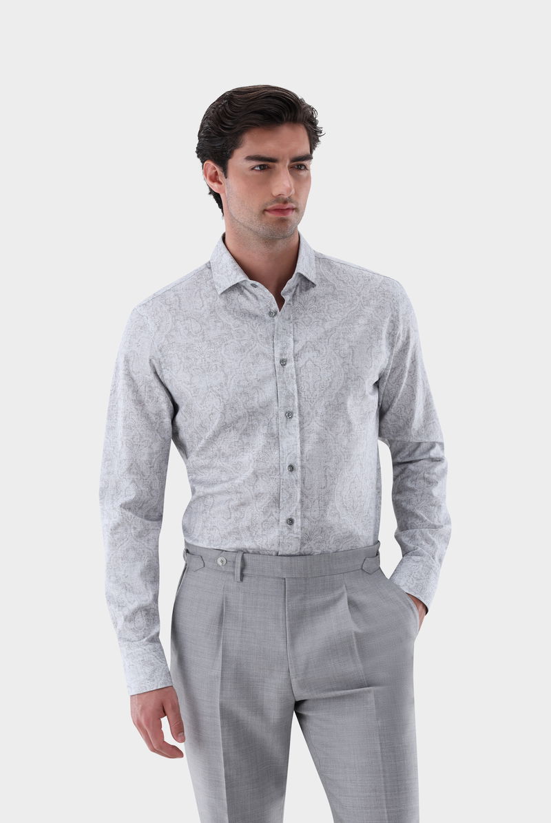 Áo sơ mi Flannel cổ Button-Down