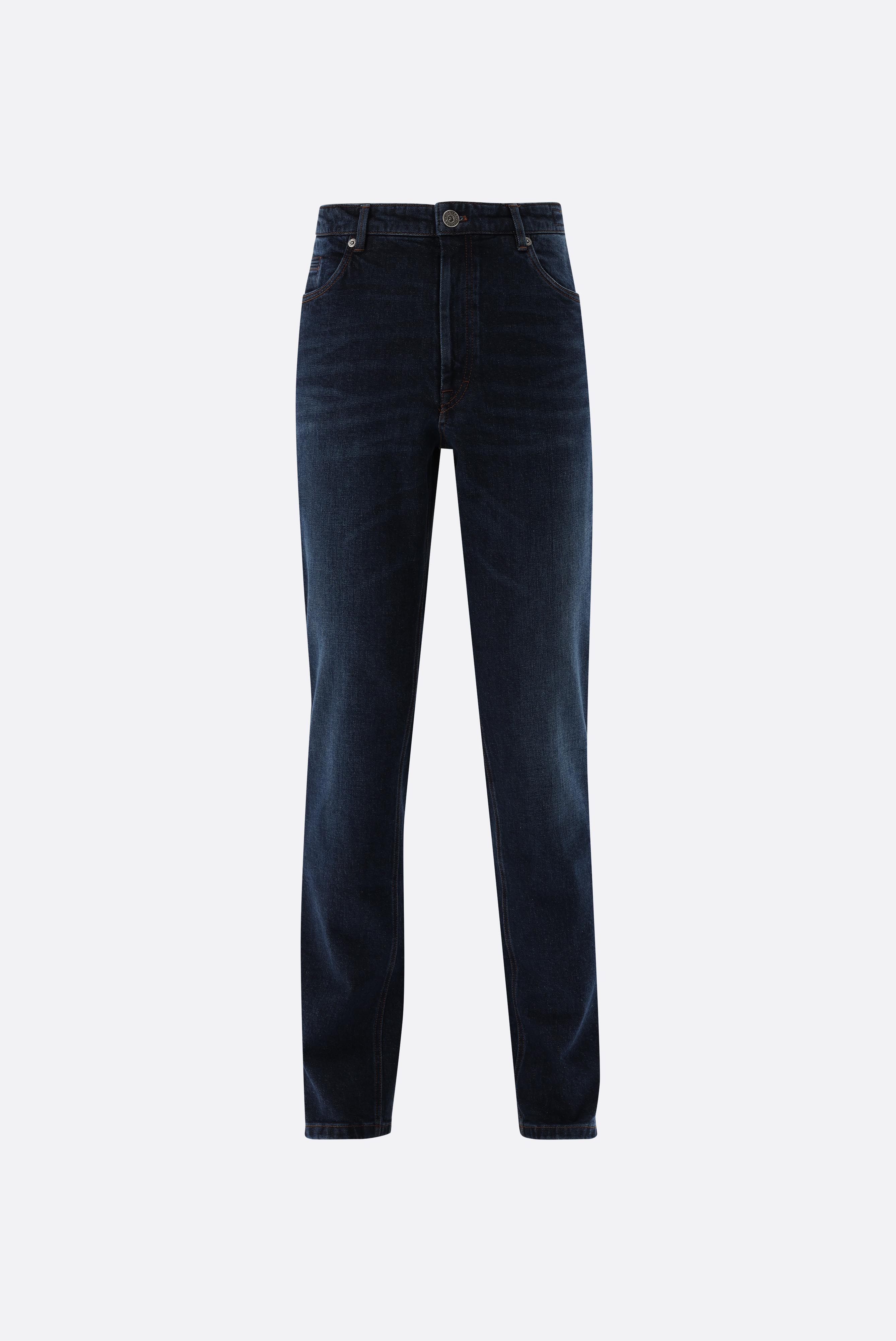 Quần jeans co giãn ống đứng