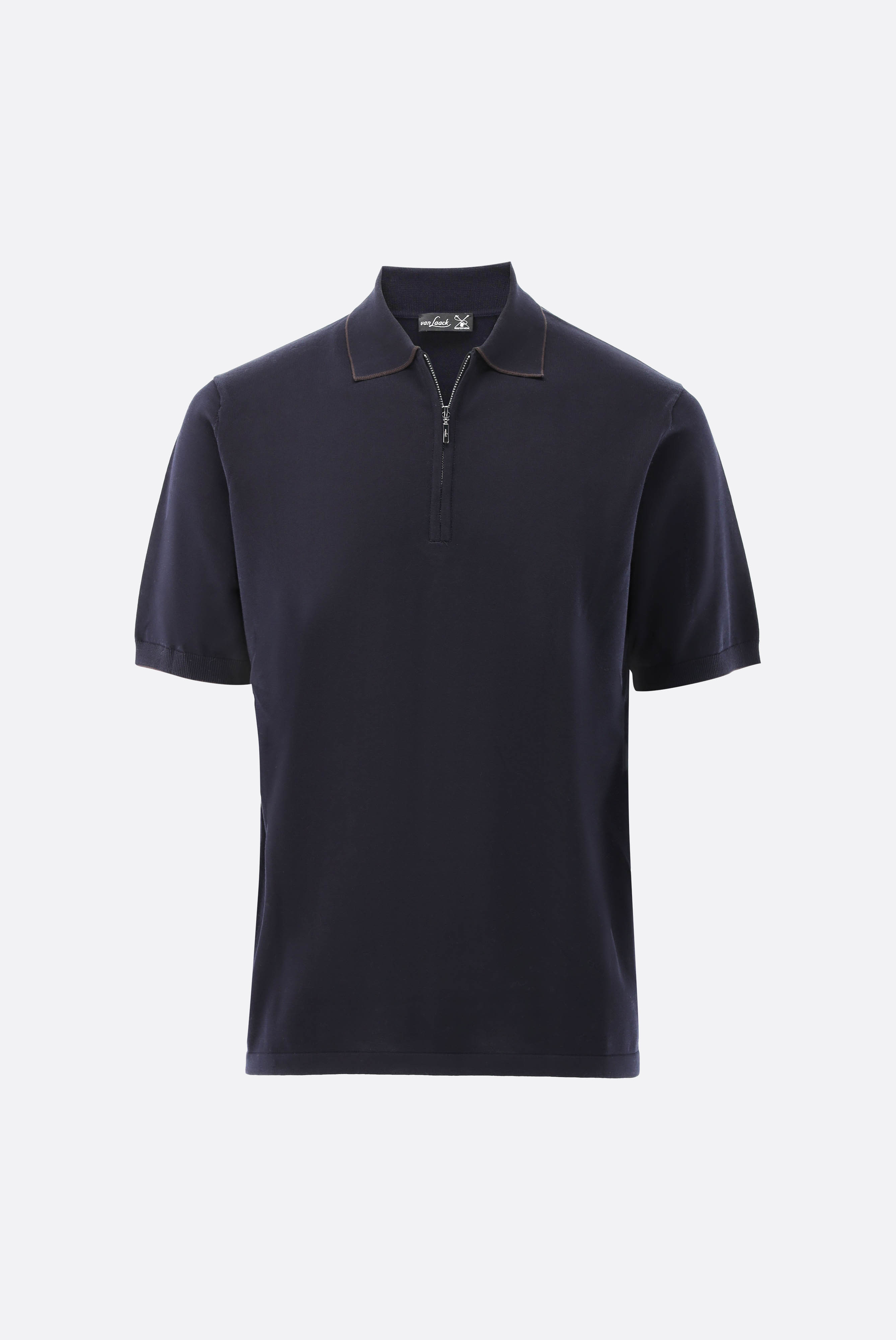 Áo polo có khóa kéo Dệt kim, Air Cotton