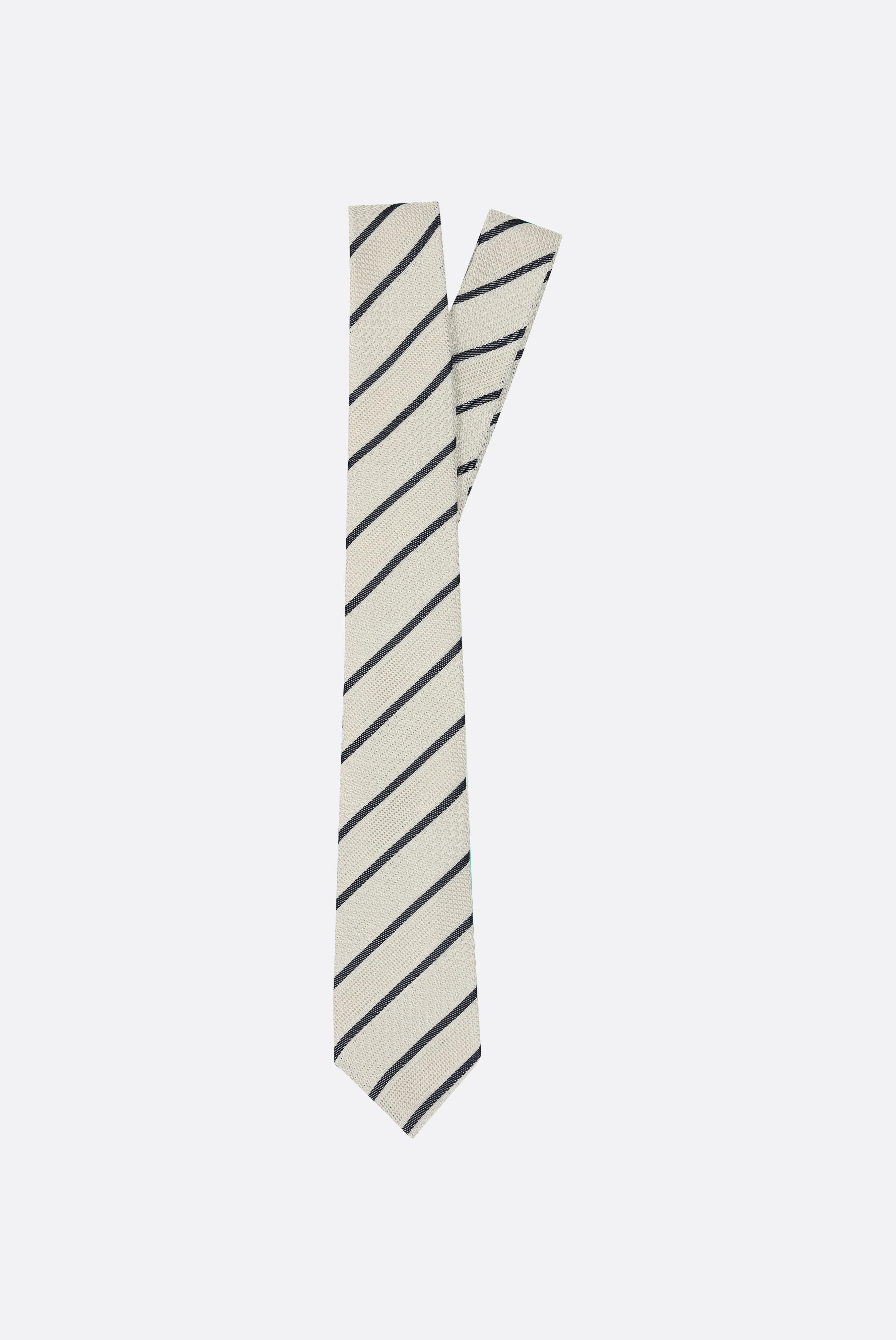 Cà vạt Lụa grenadine Garza Grossa jacquard, sọc