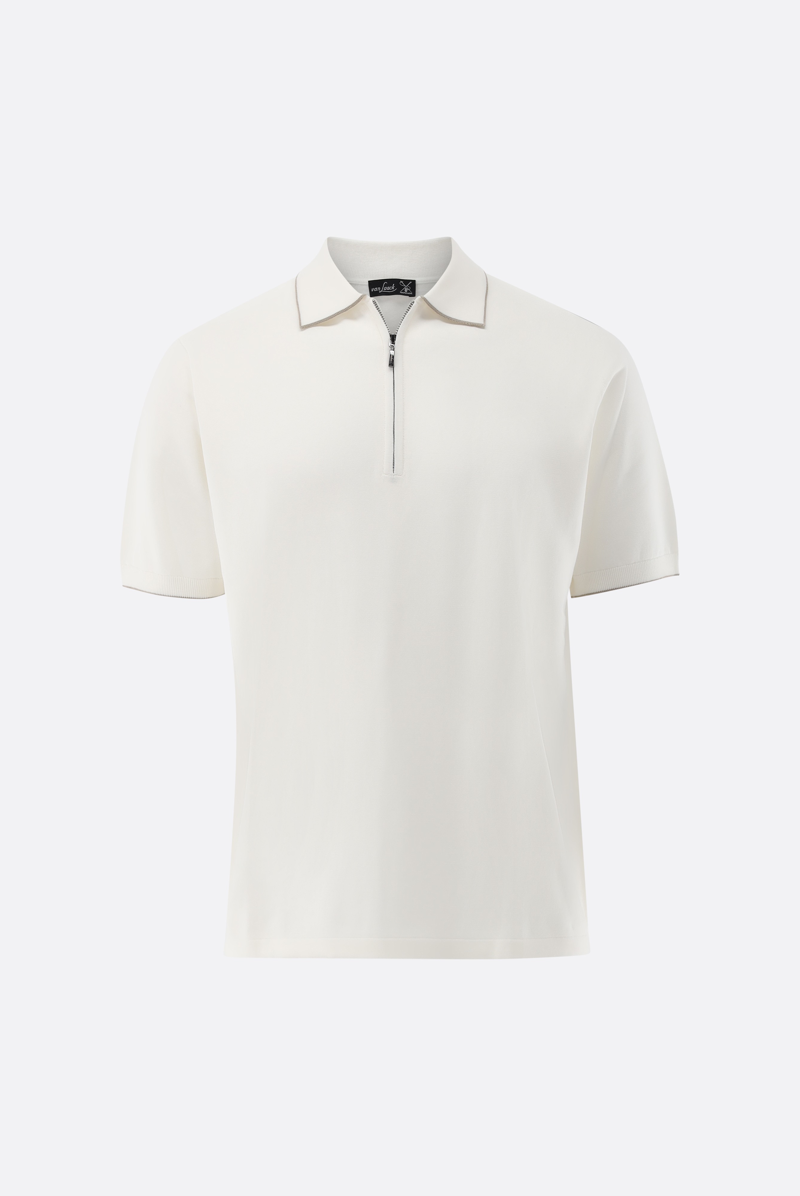 Áo polo có khóa kéo Dệt kim, Air Cotton