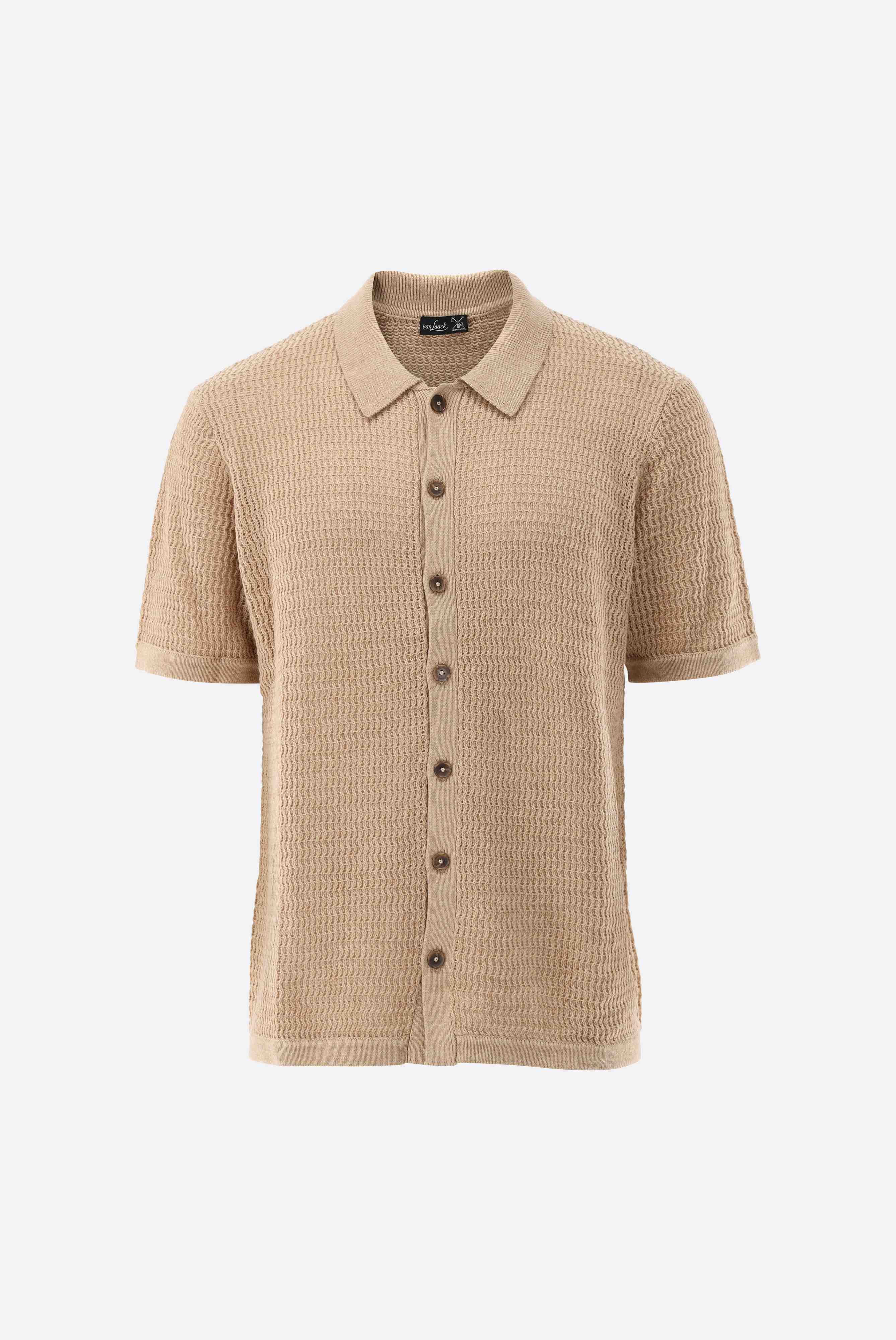 Áo sơ mi Hỗn hợp cashmere mùa hè và cotton, Dệt kim, Hiện đại