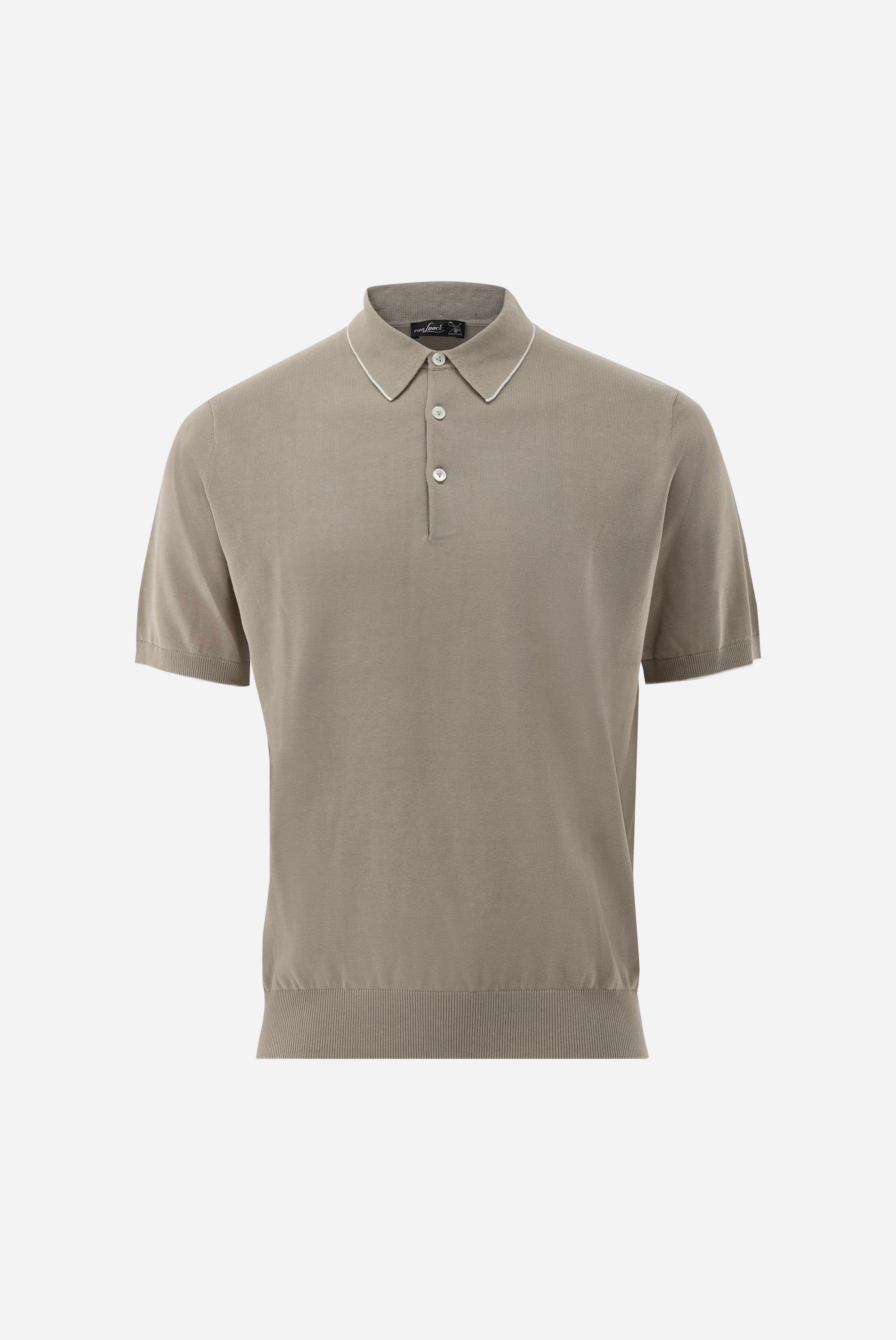 Sản phẩm Dệt kim, Air Cotton Polo Subtle sọc viền
