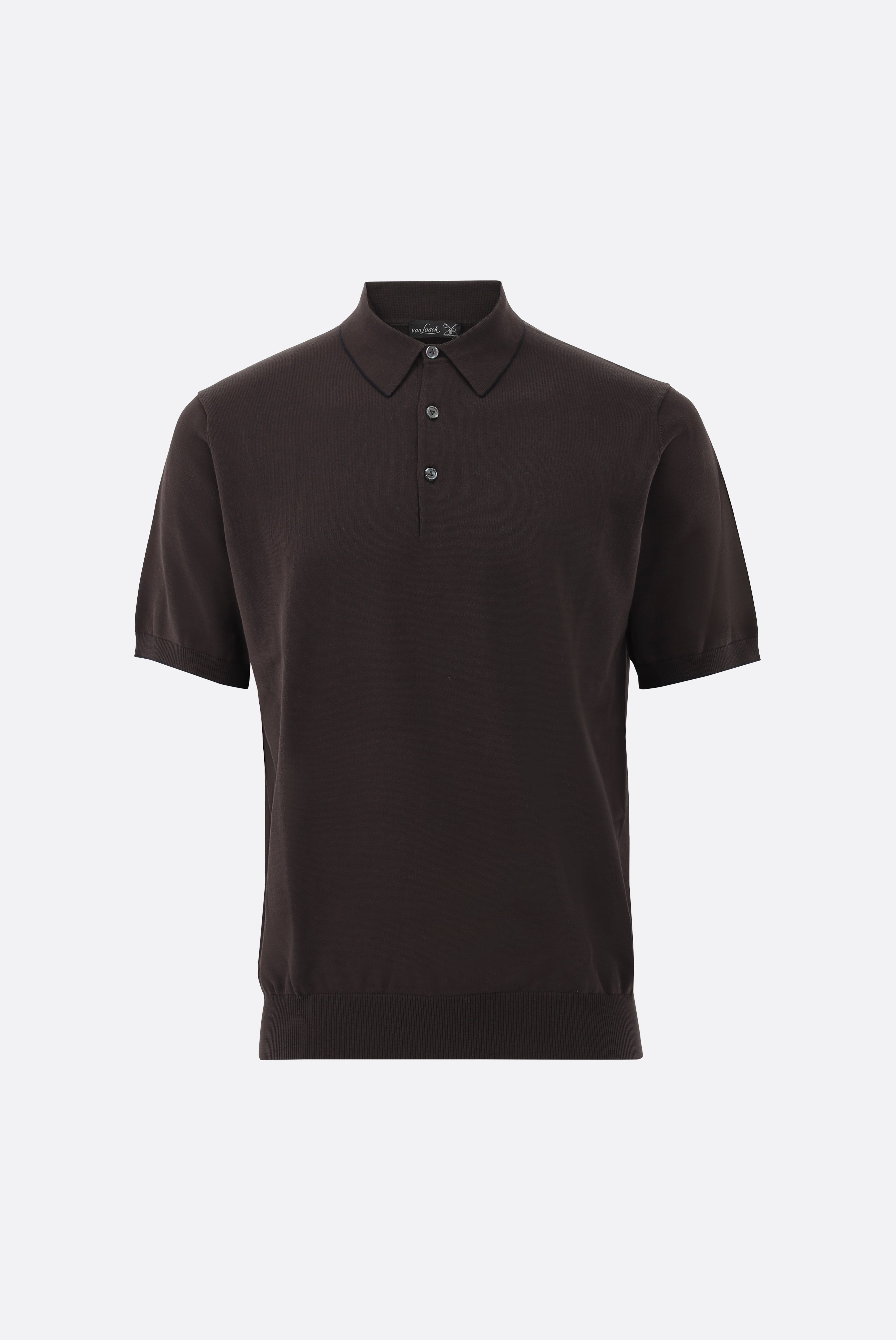 Sản phẩm Dệt kim, Air Cotton Polo Subtle sọc viền