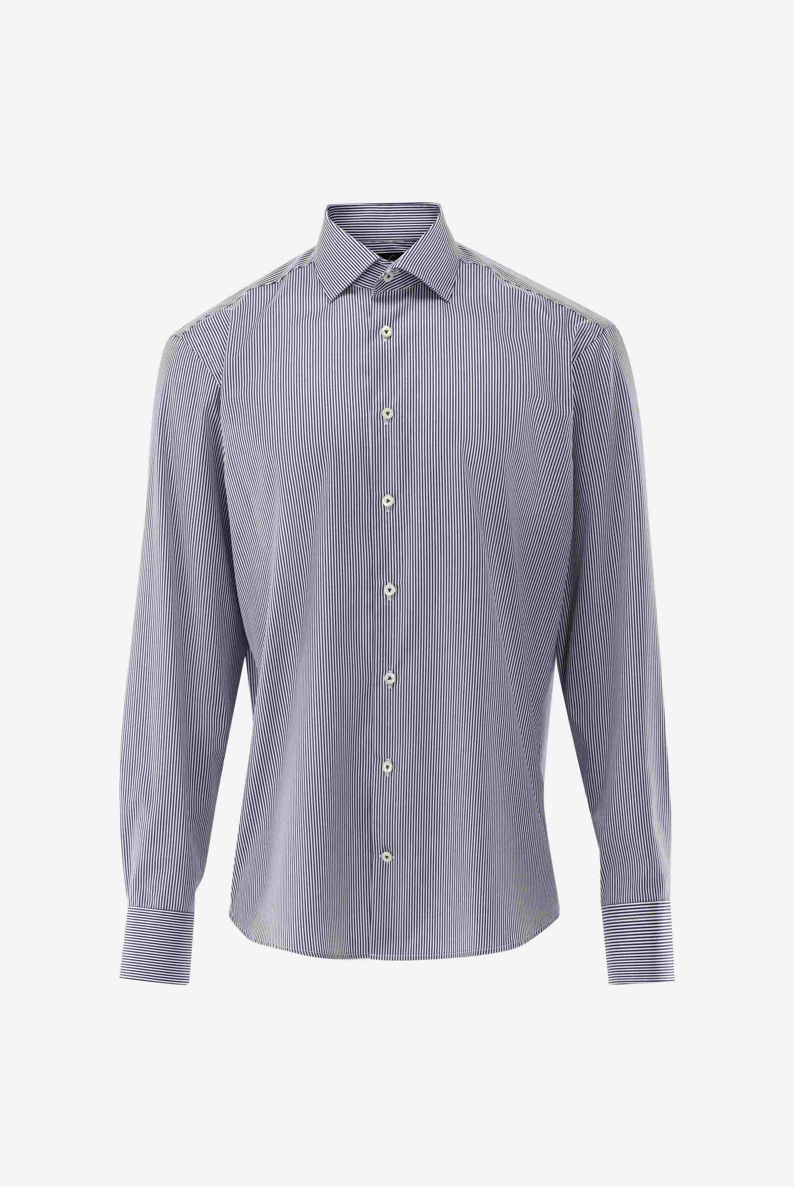Áo sơ mi vải fine-twill dáng Tailor Fit